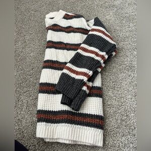 American Eagle Striped Fall Sweater XS